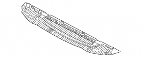 Захист переднього бампера Audi A7 12-15