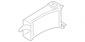 Воздуховод на воздухоприемник BMW F30 12-18 2.0T N20
