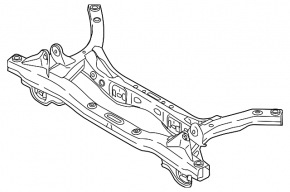 Підрамник задній Hyundai Elantra 21-26