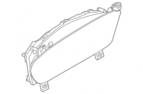Щиток приборов Ford Escape MK4 23-26 High series-digital, 16к