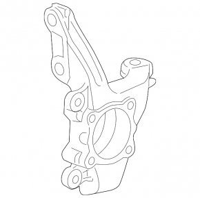 Цапфа передняя левая Acura MDX 07-13