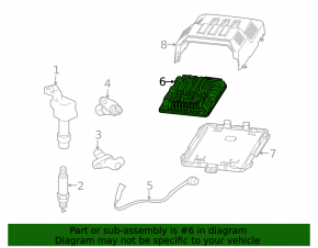 Блок ECU компьютер двигателя Chevrolet Equinox 10-11