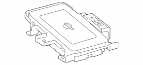 Wireless Charging Pad Toyota Prius 16-18