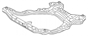 Подрамник передний Toyota Camry v70 18-24 FWD