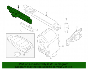 Антена Keyless Hyundai Tucson 22-26
