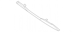Нижня решітка переднього бампера Mercedes W167 GLE 350 450 20-23