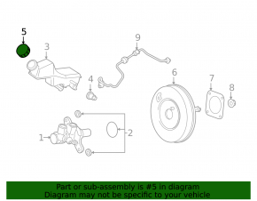 Крышка бачка ГТЦ Ford Ecosport 18-22