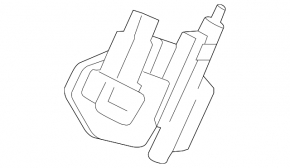 Доводчик двери передний правый BMW X5 F15 14-18