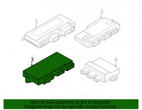 CAS Control Module BMW 5 F10 11-16