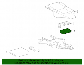 MAYDAY BATTERY MODULE Toyota Highlander 14-18