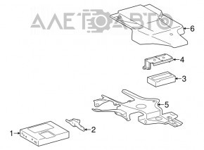 MAYDAY BATTERY MODULE Toyota Highlander 14-18