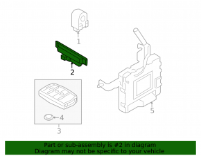 Антенна Keyless Hyundai Tucson 22-26
