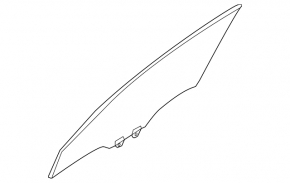 Стекло двери передней правой Mazda 3 19-26 4d Mexico built