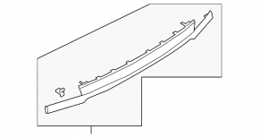 Накладка двери багажника Land Rover Range Rover Evoque 19-23