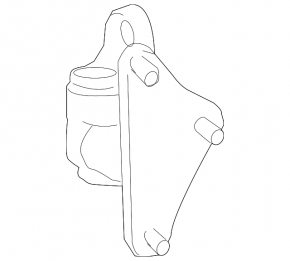 Петля двери нижняя задняя левая Mercedes W164 ML