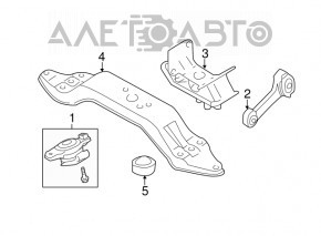 Подушка КПП Subaru Outback 20-24