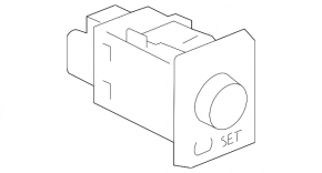 Кнопка TIRE SET Toyota Avalon 13-18