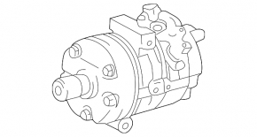 Компресор кондиціонера Lexus GX 05-09
