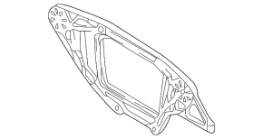 Кронштейн редуктора Audi A6 C7 12-18