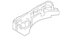 Пенопласт под домкрат Land Rover Range Rover Velar 18-23