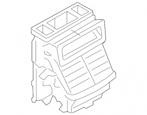 Печка в сборе Ford Flex 09-11 auto