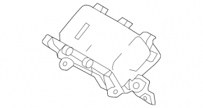 Подушка безопасности airbag пассажирская в торпеде Mazda CX-5 17-24