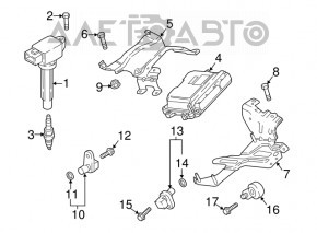 Катушка зажигания Mazda 6 14-21 2.5