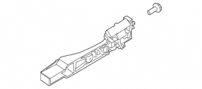 Механизм ручки двери передней правой Nissan Murano z50 03-07
