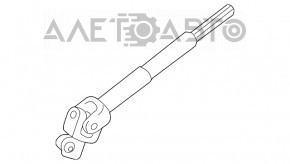 Рулевой карданчик Lexus RX300 RX330 RX350 04-09