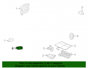 Модуль srs airbag компьютер подушек безопасности VW Passat b8 16-19 USA