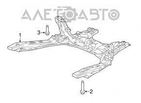 Подрамник передний Honda Accord 18-22