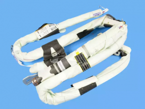 Подушка безопасности airbag боковая шторка левая Fiat 500L 14-19 ржавый пиропатрон