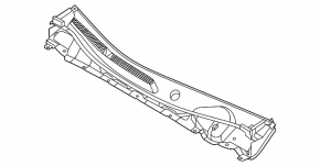 Решетка дворников пластик Nissan Murano 25-26