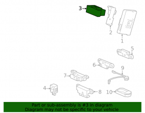 BOX CONTROL MODULE UNIT Acura MDX 14-15