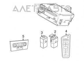 USB Hub Volvo XC90 16-22