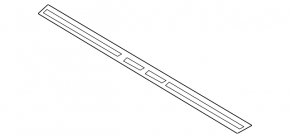 Накладка порога зовнішня передня ліва Mini Cooper F56 3d 14-23