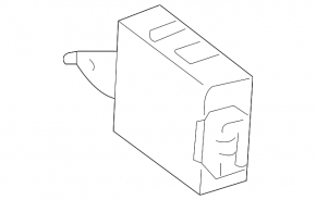Bus Buffer Computer Control Lexus LS460 07-09