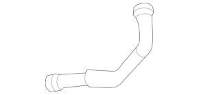 Патрубок системы охлаждения на двигатель Mercedes W164 ML 07-11 3.0d
