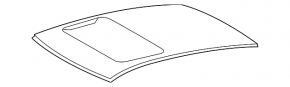 Дах метал Toyota Camry v40 під люк