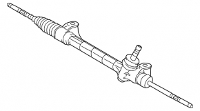 Рейка рульова Toyota RAV4 06-13