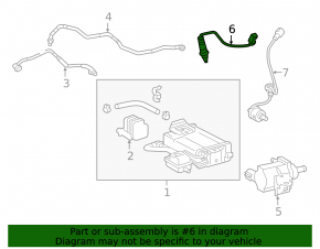 Лямбда-зонд второй Lexus IS300 IS350 18-25