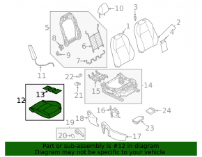Пассажирское сидение Mazda CX-30 20-21 с airbag, механическое, кожа черная