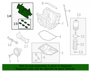 Коллектор впускной Ford Edge 15-24 2.7T
