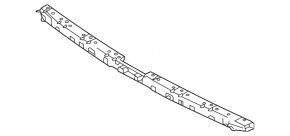Кронштейн накладки решетки радиатора верхний grill Mazda CX-9 16-23