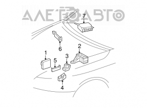 Компьютер POWER STEERING CONTROL MODULE Lexus IS250 IS350