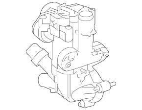 Корпус термостата в сборе Mercedes C-class W205 300 19-21