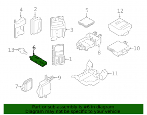 TAILGATE LIFTGATE BACK DOOR POWER CONTROL MODULE Audi Q8 19-26