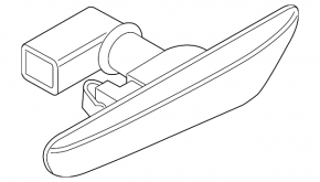 Поворотник крила правий BMW 1 E82 08-13