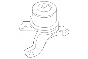 Подушка двигуна права передня Volvo S60 15-18 2.0