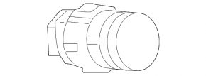 Кнопка start/stop Audi A4 B9 17-25 хром